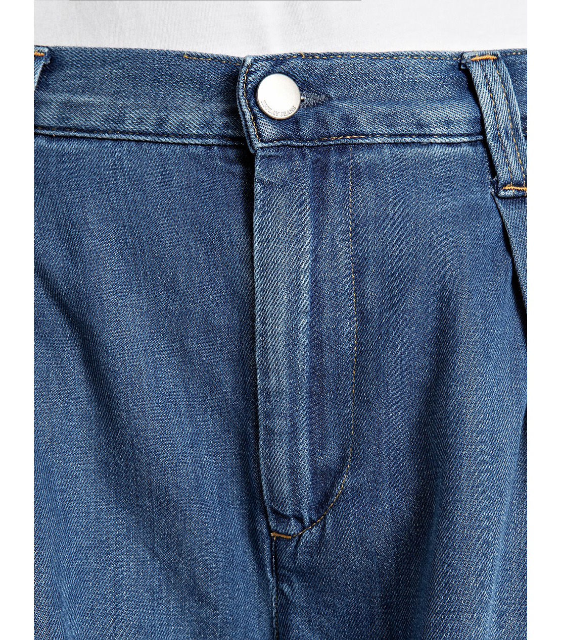 ワイドプリーツデニム 詳細画像 ブルー 5